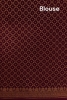 Pure Handloom Zari Butta Banarasi Crepe Silk Saree